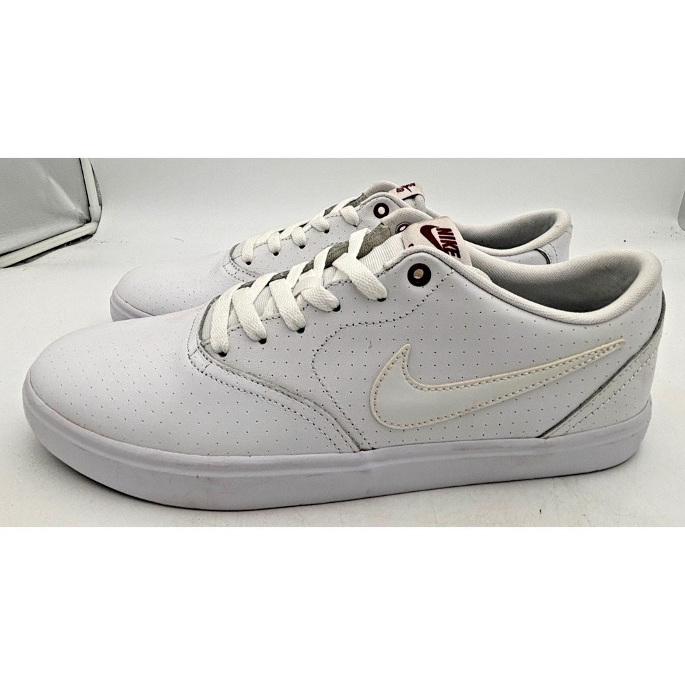 Nike SB White Low Top Men's Sneaker 843900-116 SIZE 12 - NEW